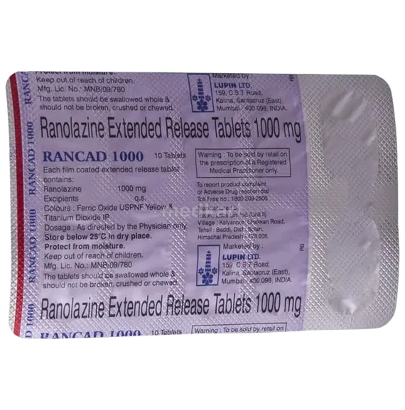 rancad 1000mg tablet 10's